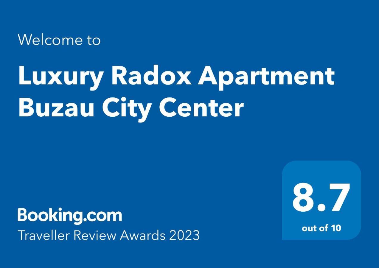 Luxury Radox Apartment Buzau City Center Exteriör bild